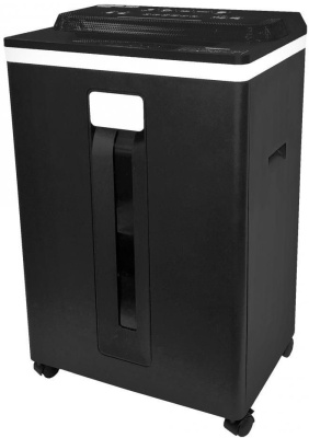 Шредер Office Kit S165UV черный (секр.P-5) фрагменты 8лист. 22лтр. скобы