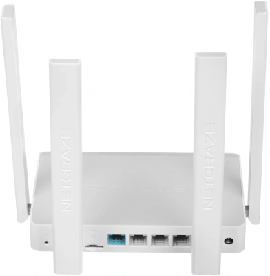 Роутер беспроводной Keenetic Netcraze Explorer 4G (NC-4910) AC1200 10/100BASE-TX/4G cat. 4 белый