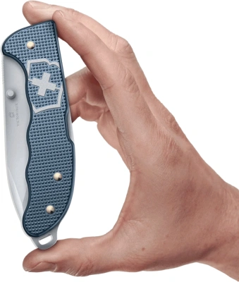 Нож перочинный Victorinox Evoke Alox LE26 (0.9415.L26) 136мм 5функц. синий подар.коробка