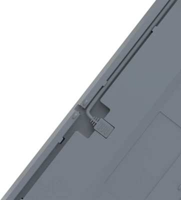 Клавиатура A4Tech FS300 механическая черный/серый USB for gamer LED (FS300 PANDA ROCK) кабель 1.8м
