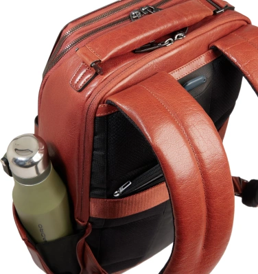 Рюкзак мужской Piquadro Solm CA7021S141/CU табачный натур.кожа