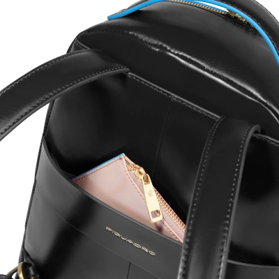 Рюкзак женский Piquadro Blue Square CA6677B2/N черный натур.кожа