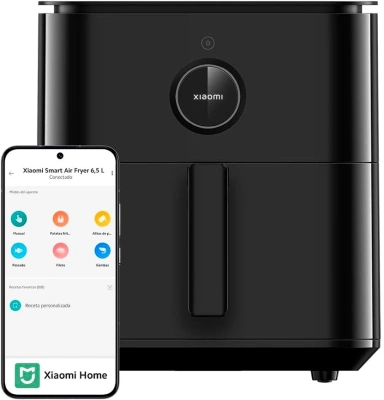 Аэрогриль Xiaomi Smart Air Fryer 6.5L EU 6.5л 1800Вт черный (BHR7357EU)