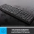 Клавиатура + мышь Logitech MK235 клав:серый мышь:серый/черный USB беспроводная Multimedia (920-007949)