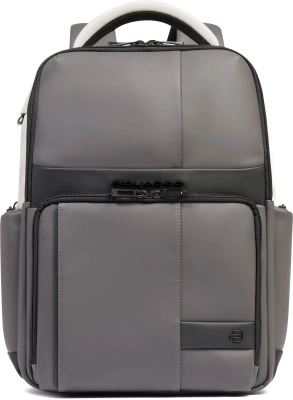 Рюкзак мужской Piquadro Wollem Rubber CA6239W129W/GRN серый/черный полиуретан