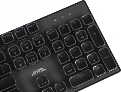 Клавиатура GMNG GG-KB815X механическая черный/серебристый USB Multimedia for gamer LED (1913914) кабель 1.8м