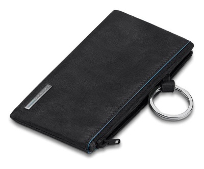 Ключница Piquadro Blue Square PC1514B2/N черный натур.кожа