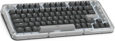 Клавиатура Logitech K75M механическая графитовый USB беспроводная BT/Radio Multimedia LED (подставка для запястий) (920-013299)