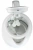 Чайник электрический Gorenje K17DPW 1.7л. 2200Вт белый/серебристый корпус: пластик/металл