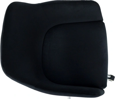 Кресло Бюрократ CH-395SL черный Alfa Black крестов. металл хром