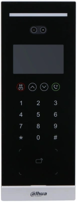 Видеопанель Dahua DHI-VTO6531H-S2 цветной сигнал CMOS цвет панели: черный