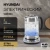 Чайник электрический Hyundai HYK-G8407 1.8л. 2200Вт черный/прозрачный корпус: стекло Чайник электрический Hyundai HYK-G8407 1.8л. 2200Вт черный/прозрачный корпус: стекло