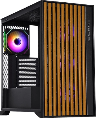 Корпус Formula TimberLine T0 черный без БП ATX 6x120mm 6x140mm 2xUSB3.0 audio bott PSU