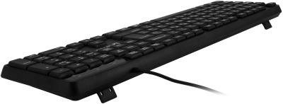 Клавиатура Оклик 145M черный USB (1659983) кабель 1.85м