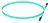 Патч-корд Panduit FZ2ELLNLNSNM001 2x50/125 OM4 LC дуплекс-LC дуплекс 1м LSZH аквамарин