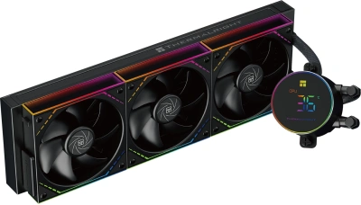 Система водяного охлаждения Thermalright Frozen Magic 360 Digital V2 ARGB Soc-AM5/AM4/1200/1700/1851 черный 4-pin 28.2dB Al LCD Ret (F-MAGIC-360-DIGITAL-BL-ARGB-V2)