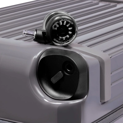 Чемодан Piquadro POP BV4427POP/GR 46x69x27см 67л. 4.43кг. поликарбонат/алюм. серый глянц.