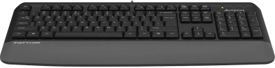 Клавиатура A4Tech Fstyler FK20 серый USB Multimedia (подставка для запястий) (FK20) кабель 1.5м