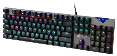 Клавиатура Оклик 935G RAGNAR механическая черный USB Multimedia for gamer LED (подставка для запястий) (1460068) кабель 1.2м