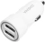 Автомобильное зар./устр. Digma DGC1С 12W 2.4A 2xUSB белый (DGC1C2LX22WH)