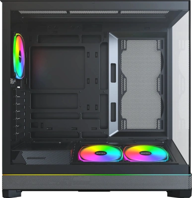 Корпус Montech Sky 3 черный без БП ATX 5x120mm 5x140mm 2xUSB3.0 audio bott PSU