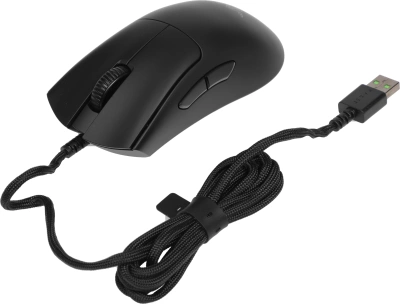 Мышь Razer DeathAdder V3 черный оптическая 30000dpi USB 6but (RZ01-04640100-R3M1)