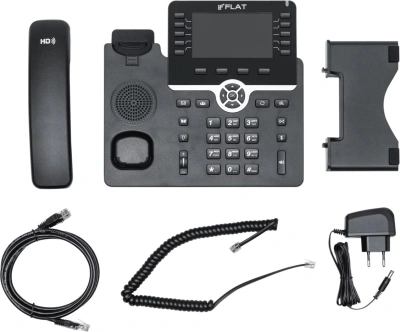 Телефон IP Флат Flat-Phone-B10   черный