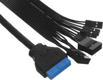 Корпус Accord ACC-811 черный без БП mATX 1x80mm 3x120mm 1xUSB2.0 1xUSB3.0 audio bott PSU