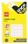 Пластины клеевые Deli EA21710 75гр корп.желтый блистер Stick UP
