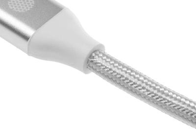 Кабель аудио-видео Cactus CS-HDMI.2.1-3 HDMI (m)/HDMI (m) 3м. позолоч.конт. серебристый