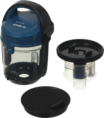 Пылесос Bosch Serie 2 BGS05A220 700Вт синий/черный
