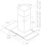 Вытяжка каминная Elica Flat Glass IX/A/90 нержавеющая сталь управление: кнопочное (1 мотор)