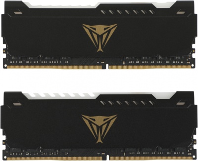 Память DDR4 2x8GB 3200MHz Patriot PVSR416G320C8K Viper Steel RGB RTL Gaming PC4-25600 CL18 DIMM UDIMM 288-pin 1.35В dual rank с радиатором Ret
