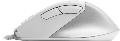 Мышь A4Tech Fstyler FM45S Air белый/серебристый оптическая 2400dpi silent USB 7but (FM45S AIR USB (SILVER WHITE))