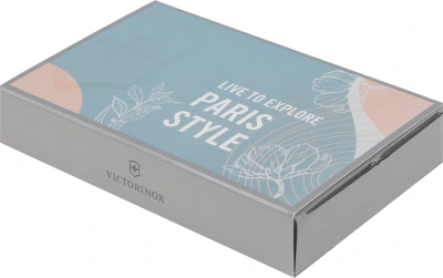 Швейцарская карта Victorinox Swiss Card Classic Paris Style (0.7100.E221) розовый коробка подарочная