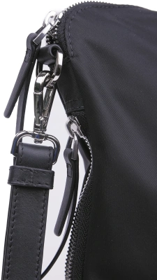 Деловая сумка женская Piquadro Lyra CA4021W92T/N с отделением для ноутбука 15.6" черная ткань/натур.кожа