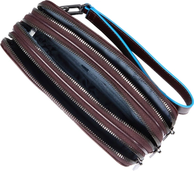 Клатч мужской Piquadro Blue Square AC2141B2R/MO красное дерево натур.кожа