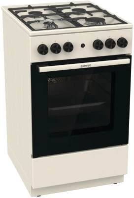 Плита Газовая Gorenje GG5A12BEF бежевый (без крышки) реш.чугун