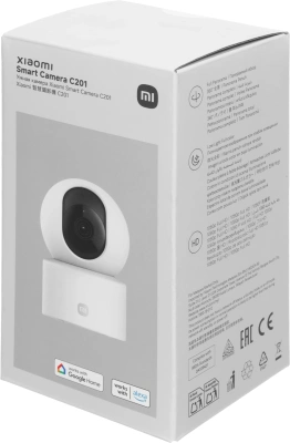 Камера видеонаблюдения IP Xiaomi C201 Wi-Fi 3.3-3.3мм цв. корп.:белый (BHR08NBGL)