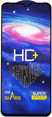 Защитное стекло для экрана DF inColor-01 черный для Infinix Hot 10 Lite 2.5D 1шт. (DF INCOLOR-01 (BLACK))