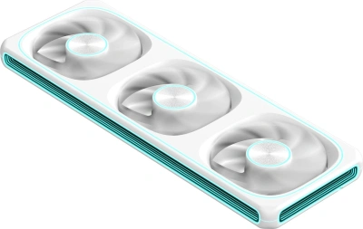 Вентилятор для корпуса Formula Air Fusion 3 ARGB 120х120x28 белый 4-pin 37.93дБ (упак.:3шт) (AIR FUSION 3 WH) Ret