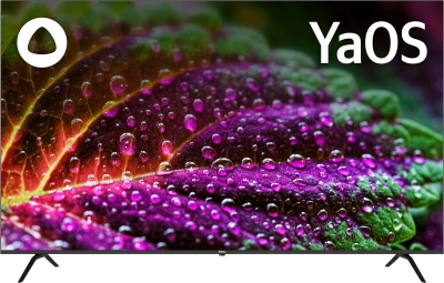 Телевизор LED BBK 65" 65LEX-8238/UTS2C (B) Яндекс.ТВ Frameless черный 4K Ultra HD 60Hz DVB-T DVB-T2 DVB-C DVB-S DVB-S2 USB WiFi Smart TV (RUS)