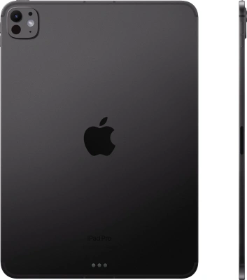 Планшет Apple iPad Pro 2024 A2837 M4 9C RAM8Gb ROM256Gb 11" OLED 2420x1668 5G eSIM iOS черный космос 12Mpix 12Mpix BT WiFi 9hr
