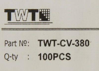 Стяжка пластиковая Lanmaster TWT-CV-380 380x4.8мм (упак:100шт) нейлон внутри помещений