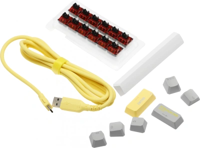 Клавиатура A4Tech S87 Energy механическая белый USB for gamer LED (S87 USB ENERGY WHITE) кабель 1.8м