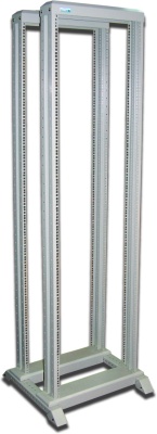 Стойка двухрамная Lanmaster TWT-RACK2-29U-6X6 29U 600ммX600мм 350кг серый