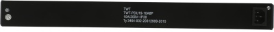 Блок распределения питания Lanmaster TWT-PDU19-10A8P гор.размещ. 8xSchuko базовые 10A