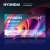 Телевизор LED Hyundai 40" H-LED40BS5100 WebOS Frameless Metal черный/серый FULL HD 60Hz DVB-T DVB-T2 DVB-C DVB-S DVB-S2 USB WiFi Smart TV
