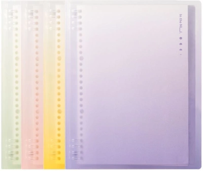 Тетрадь Deli NUSIGN NS320 B5 пластик 40л ассорти