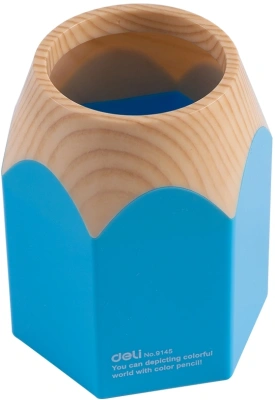 Подставка Deli E9145 для письменных принадлежностей ассорти пластик